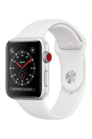 Apple White Smartwatch Rectangle